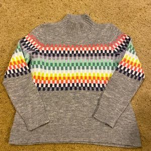 Loft gray sweater